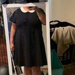 Torrid White Collar Dress